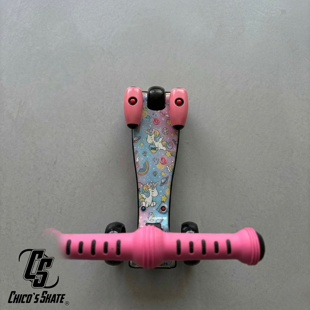 Scooter humo niña