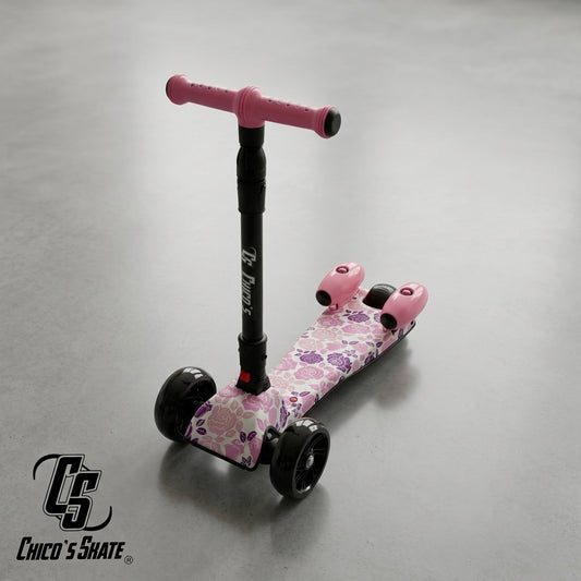 Scooter humo niña