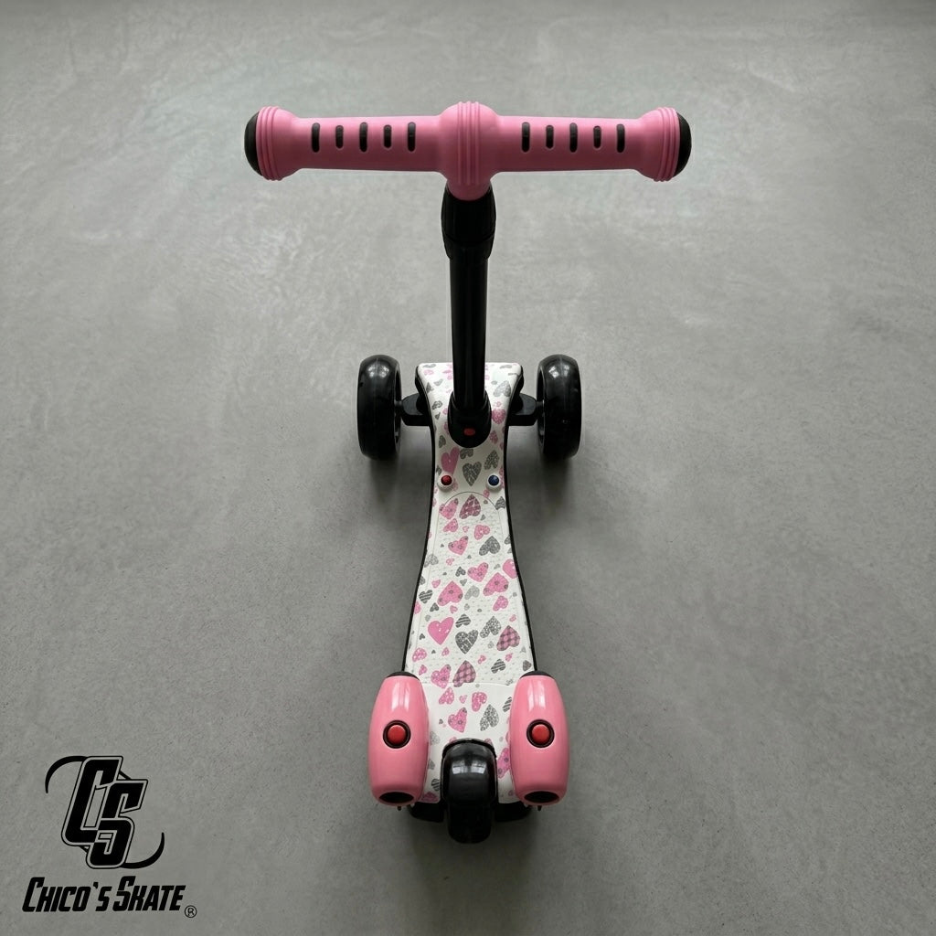 Scooter humo niña